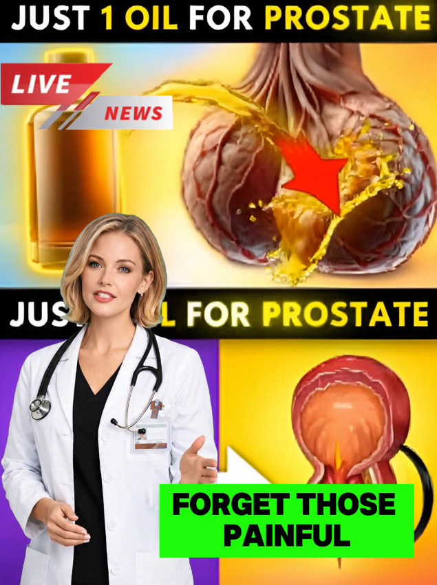 Old Doctors: These 6 Natural Oils Melt an Enlarged Prostate Fast!