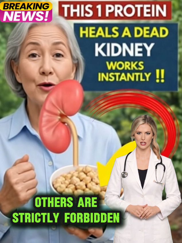 Kidney patients! 4 proteins you should eat and 6 you should never touch... To keep receiving my recipes, just say something... Thank you! SS