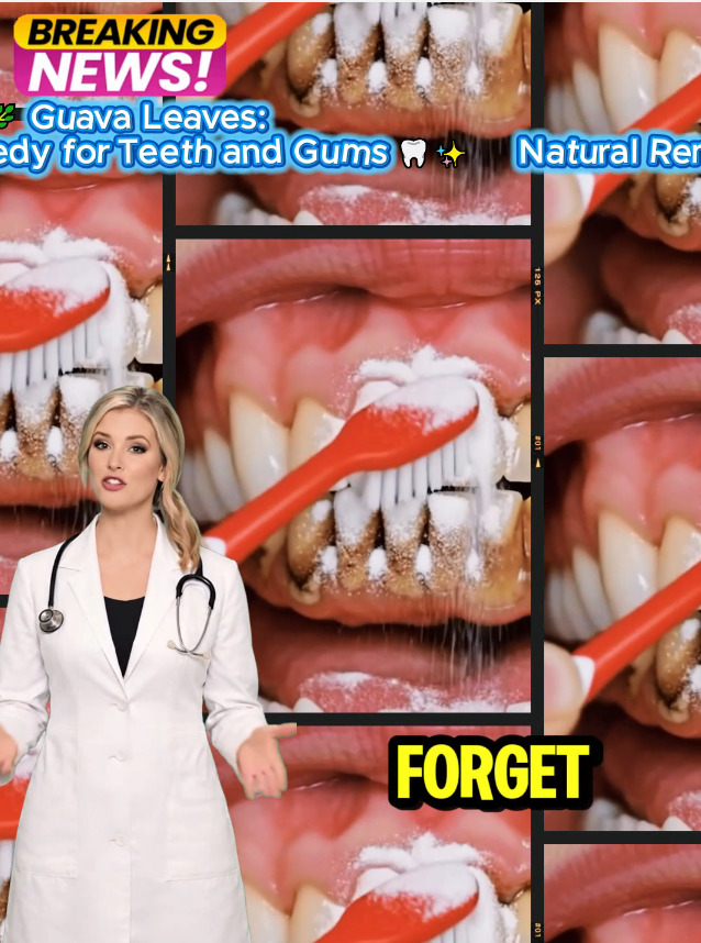 🌿 Guava Leaves: Natural Remedy for Teeth and Gums 🦷✨ V