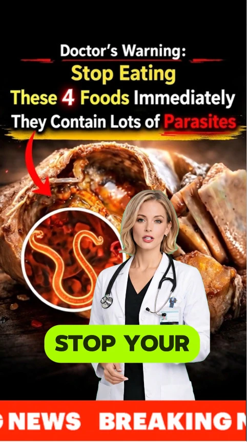 🚨 Health Alert from Doctors: These 4 Foods Can Carry Parasites — Handle with Care! 🚨a1